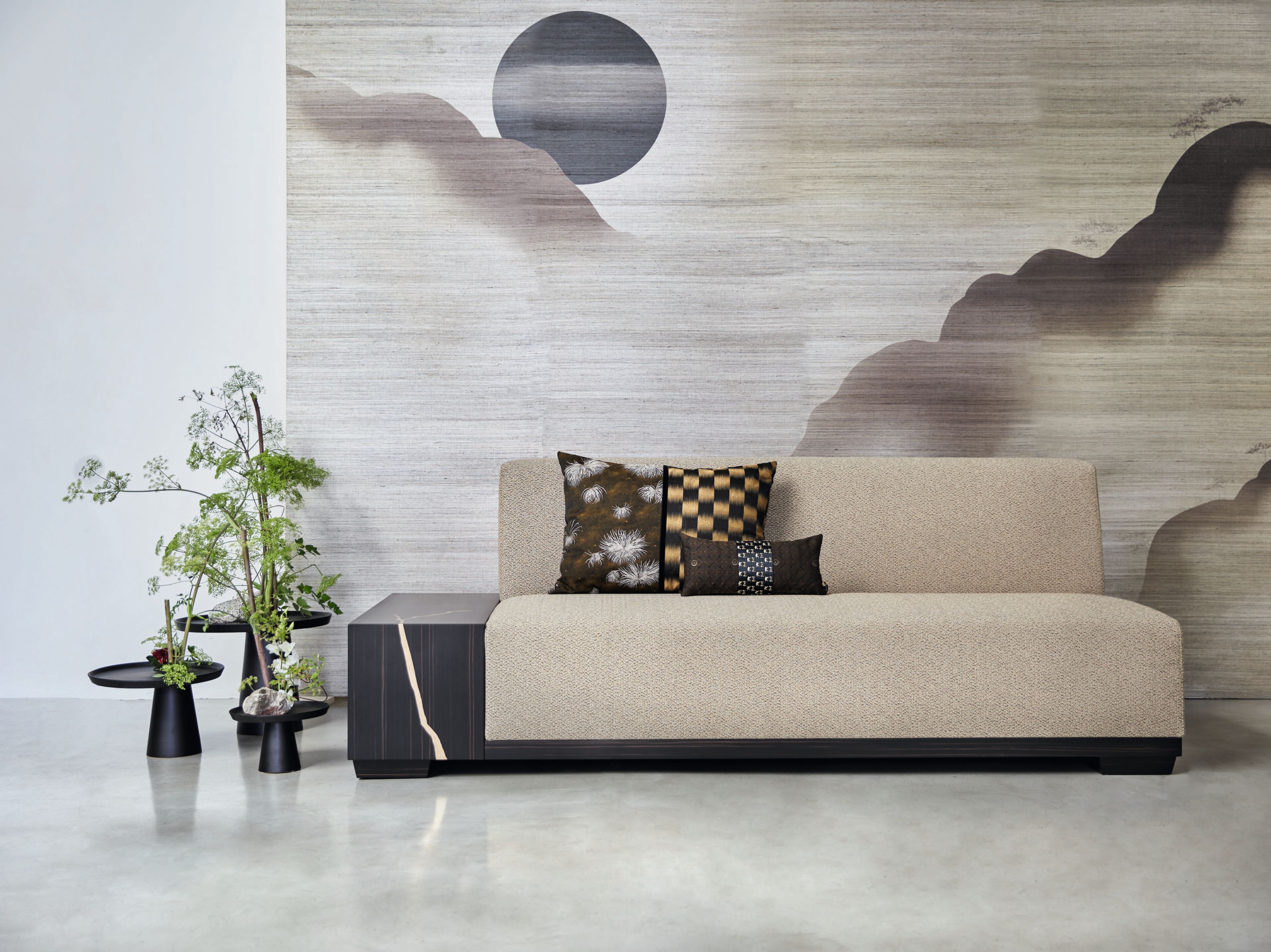 Круглый керамический журнальный столик K-3 Maiko ARCH-00091728 - Вид №1