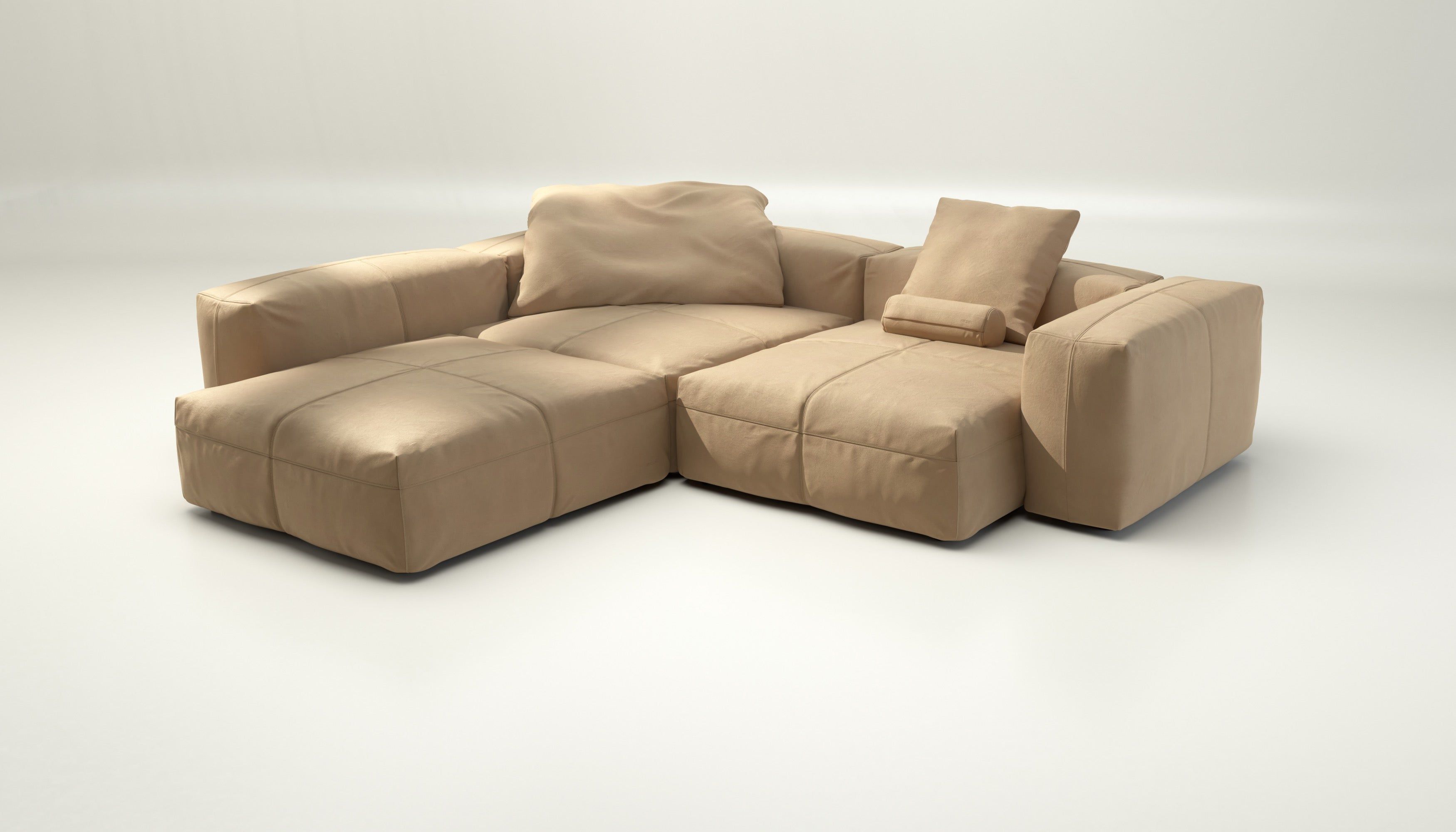 Кожаный модульный диван vetsak Leather ARCH-00123385 - Вид №6