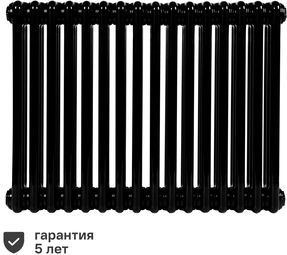 81990699 Радиатор трубчатый Irsap Tesi RT305651610A430 500/100 16 секций боковое подключение сталь черный STLM-0939787