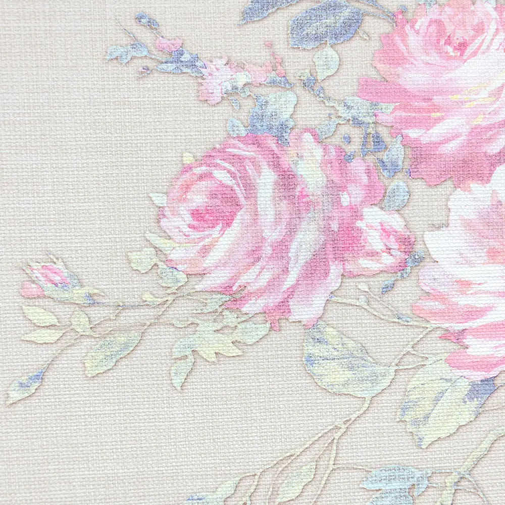 Обои флизелиновые Startdeco Полина бежевые 1.06 м 989212 STLM-2129879 - Вид №1