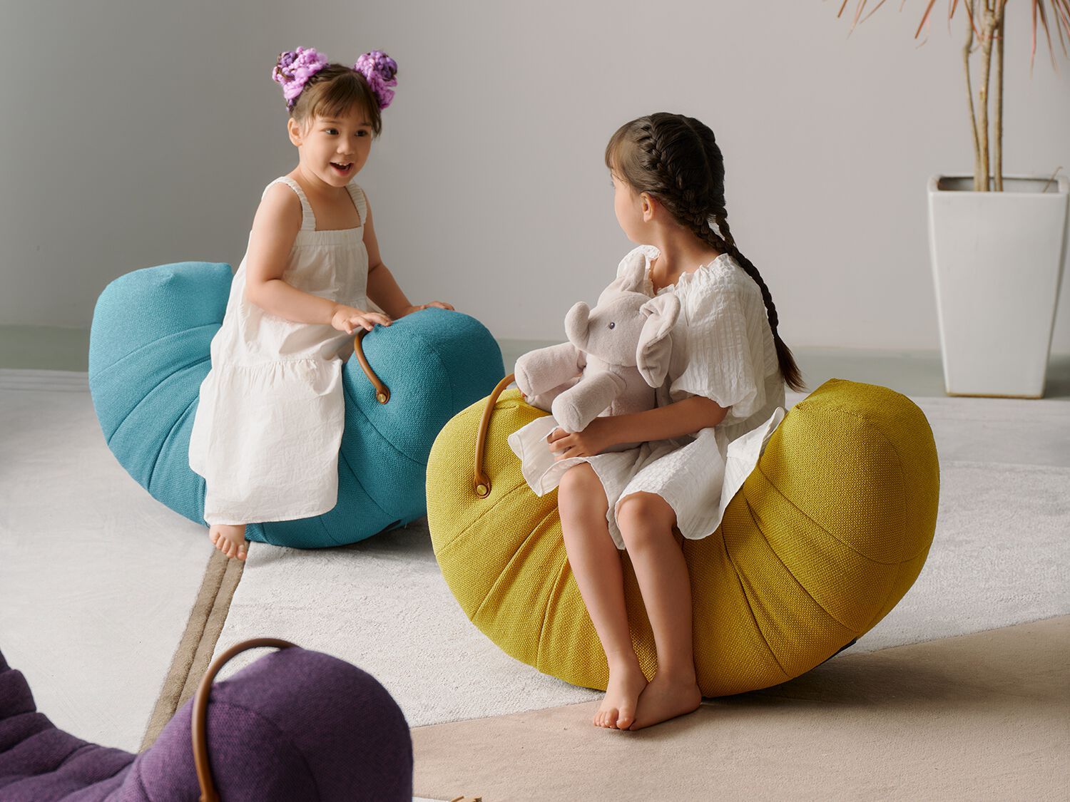 Ткань мягкий пуф HC28 maison ROLL MINI ARCH-00035573 - Вид №13