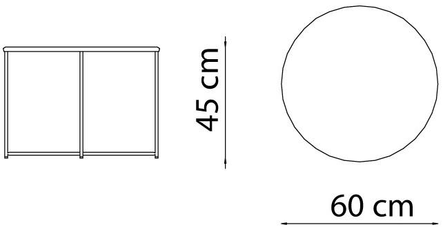 Vermobil Круглый металлический садовый столик Desiree sun-id-1474361 - Вид №11