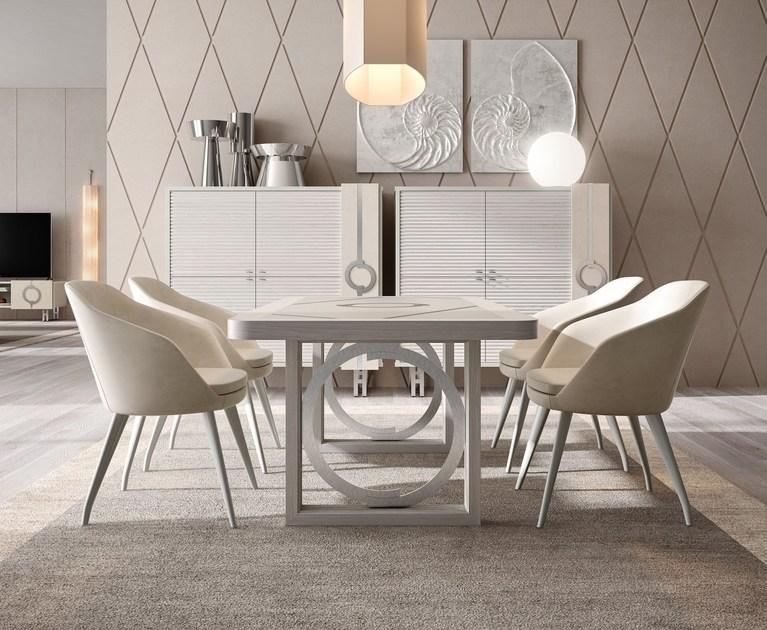 Caroti Кожаное кресло с подлокотниками Concept Art.132 - exagon - Вид №4