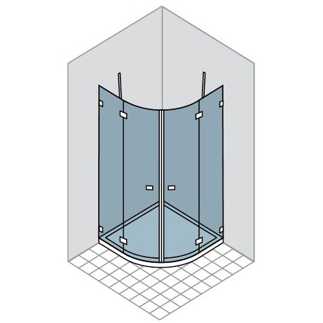 VR4P Aura collection Душевая кабина DUKA 44679 - Вид №1