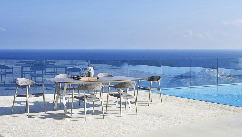 Varaschin Мягкое садовое кресло с подлокотниками Clever sun-id-1492811 - Вид №12