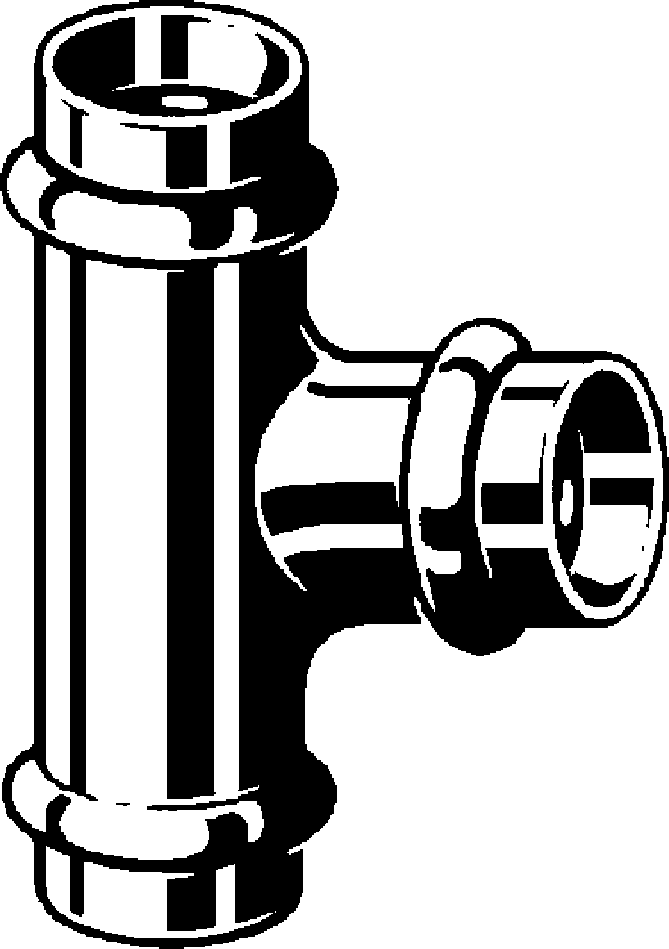 Viega Тройник Profipress G 2618 (346973) 346 973 - Вид №1