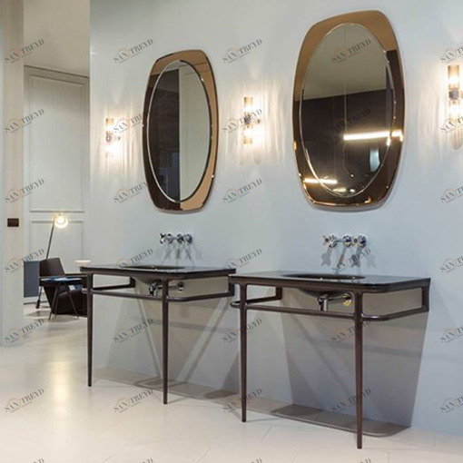 Комплект мебели №14 90 см Antonio Lupi ILBAGNO из американского ореха Antoniolupi 14ILBAGNO