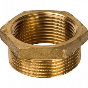 Футорка НВ 2х1 1/2" латунь STOUT