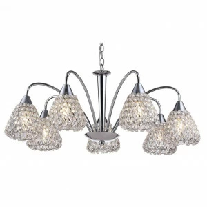 Подвесная люстра Arte Lamp Adamello A9466LM-7CC ARTE LAMP ДИЗАЙНЕРСКИЕ, ADAMELLO 109223 Серый