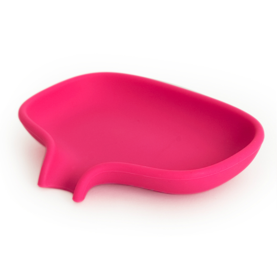 Мыльница розовая с носиком для слива BOSIGN  00-3869420 Розовый  - Вид №3