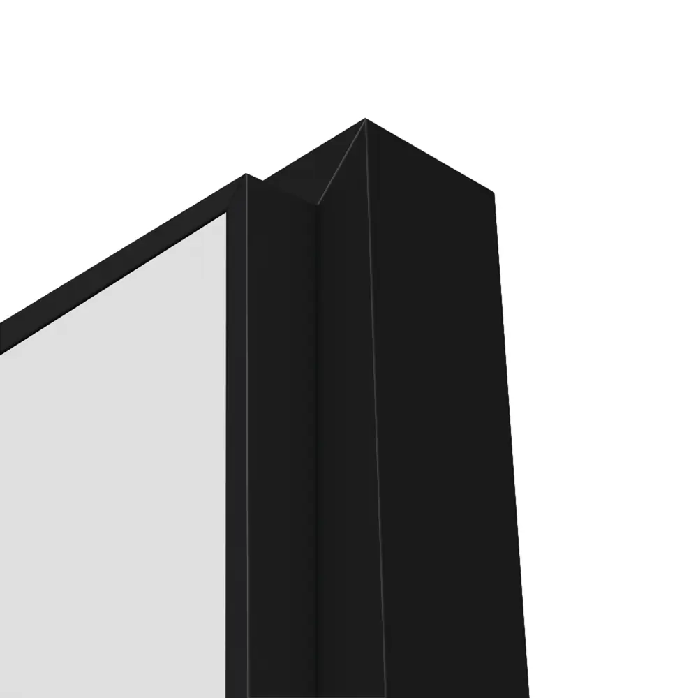 Дверь межкомнатная глухая обратного открывания с замком комплекте Invisible 70x210 см цвет белый правый 89383055 STLM-2046259 VELLDORIS  - Вид №1