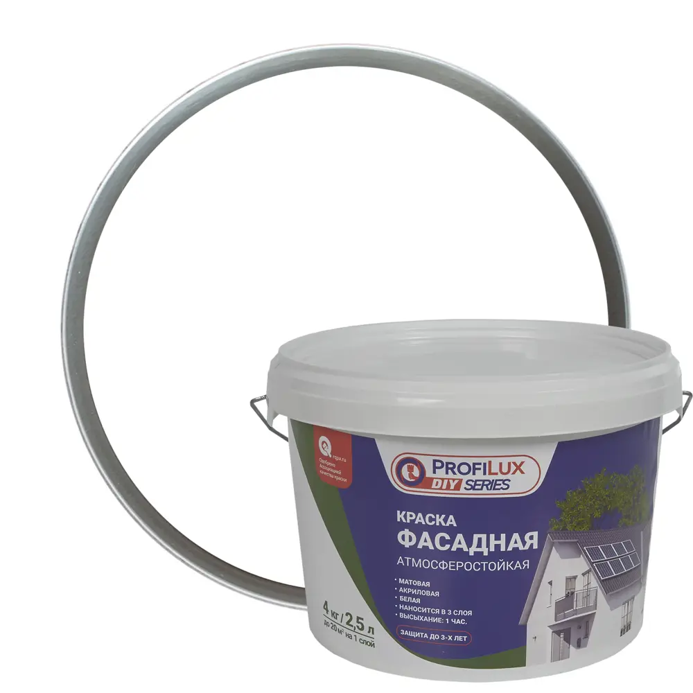Фасадная краска Profilux: матовая защита для наружных поверхностей 82419184 STLM-0027014