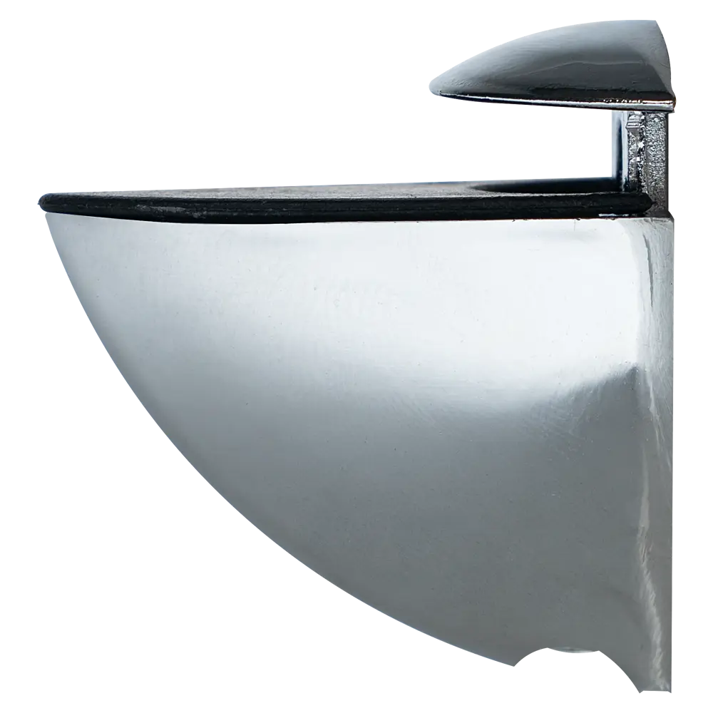 Полкодержатель Пеликан 40x22x40 мм ЦАМ цвет xром Santreyd STLM-2012964 - Вид №1