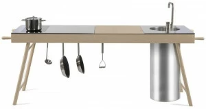 STIP Отдельностоящая кухня из ясеня