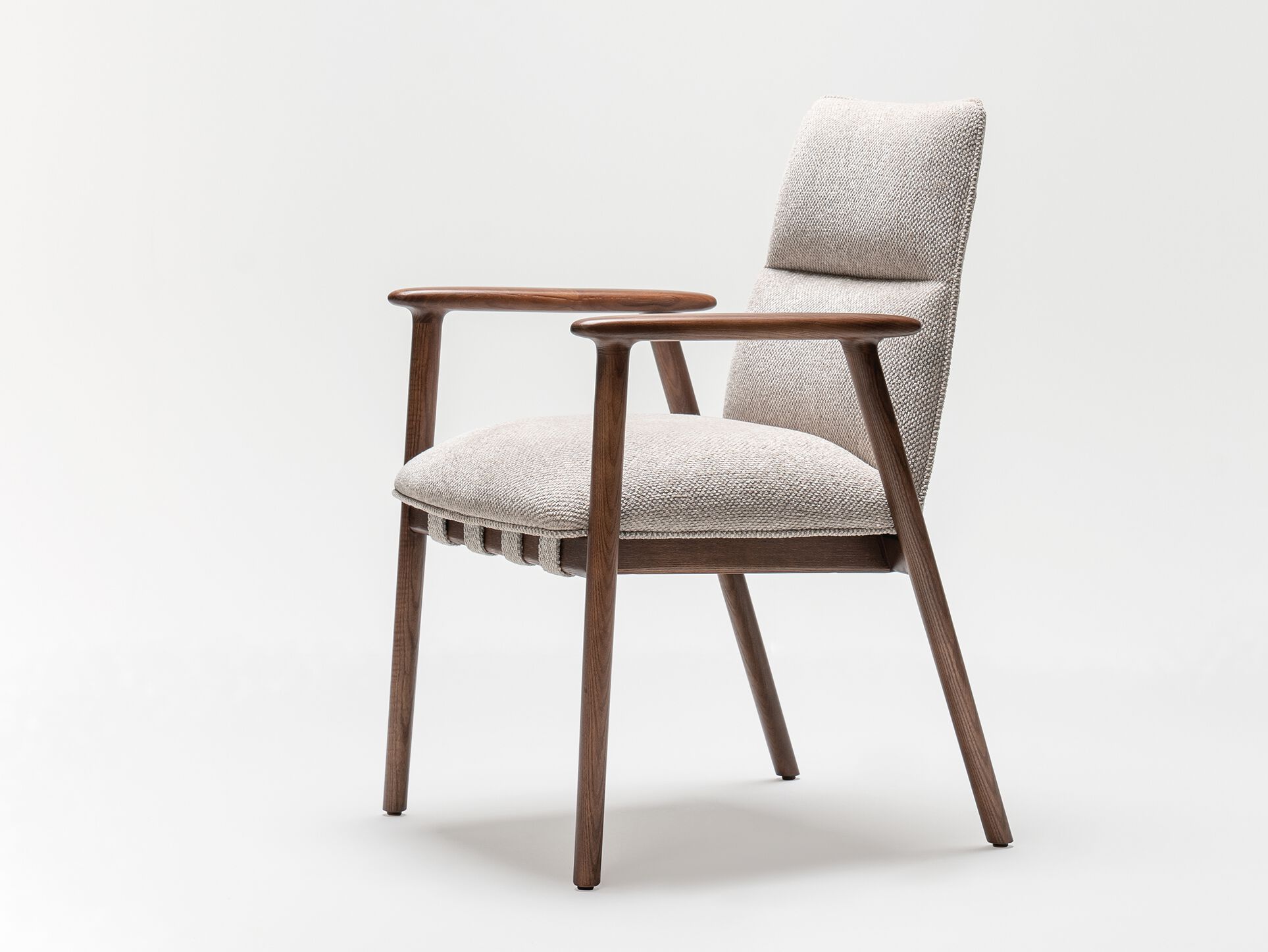 Тканевый стул с подлокотниками Papell Design Uriah ARCH-00124242 - Вид №1