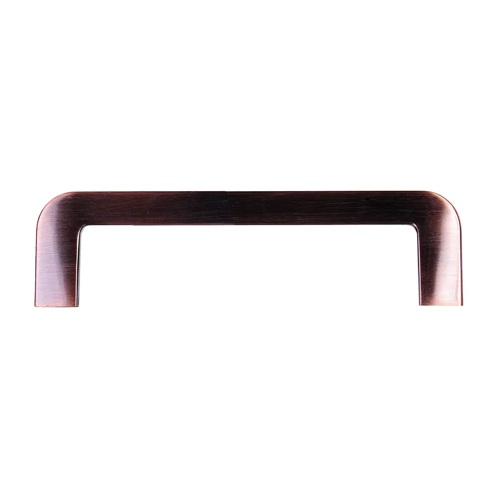 87378321 Ручка-скоба мебельная L4.032 ЦАМ 96 мм цвет медь STLM-1004394 LARVIJ  - Вид №1