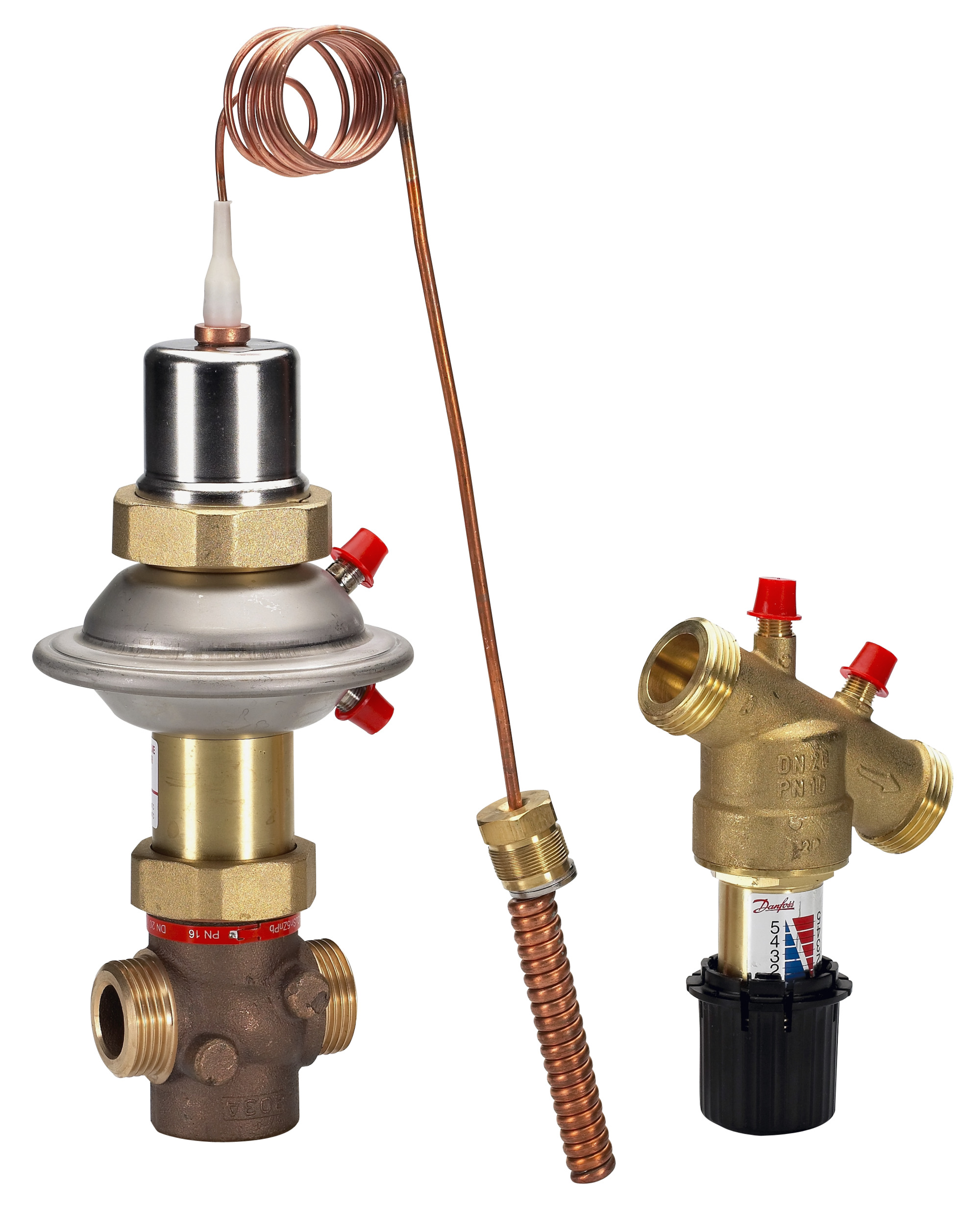 Danfoss Регулятор температуры AVTQ Р-р темп.AVTQ PN16 15/1,640C/резьб./обр. 003L7015  - Вид №4