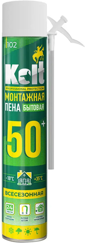 91520254 Пена монтажная бытовая Kolt 50 всесезонная 1000 мл STLM-0854430