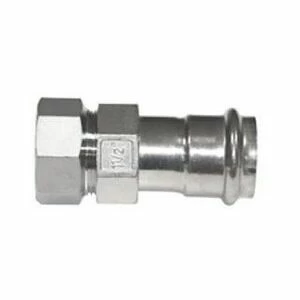 Муфта разборная H-пресс 35 x 1 1/4" нержавеющая сталь IBP