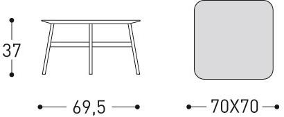 Varaschin Круглый журнальный столик из мрамора Summer set 3018 - Вид №4