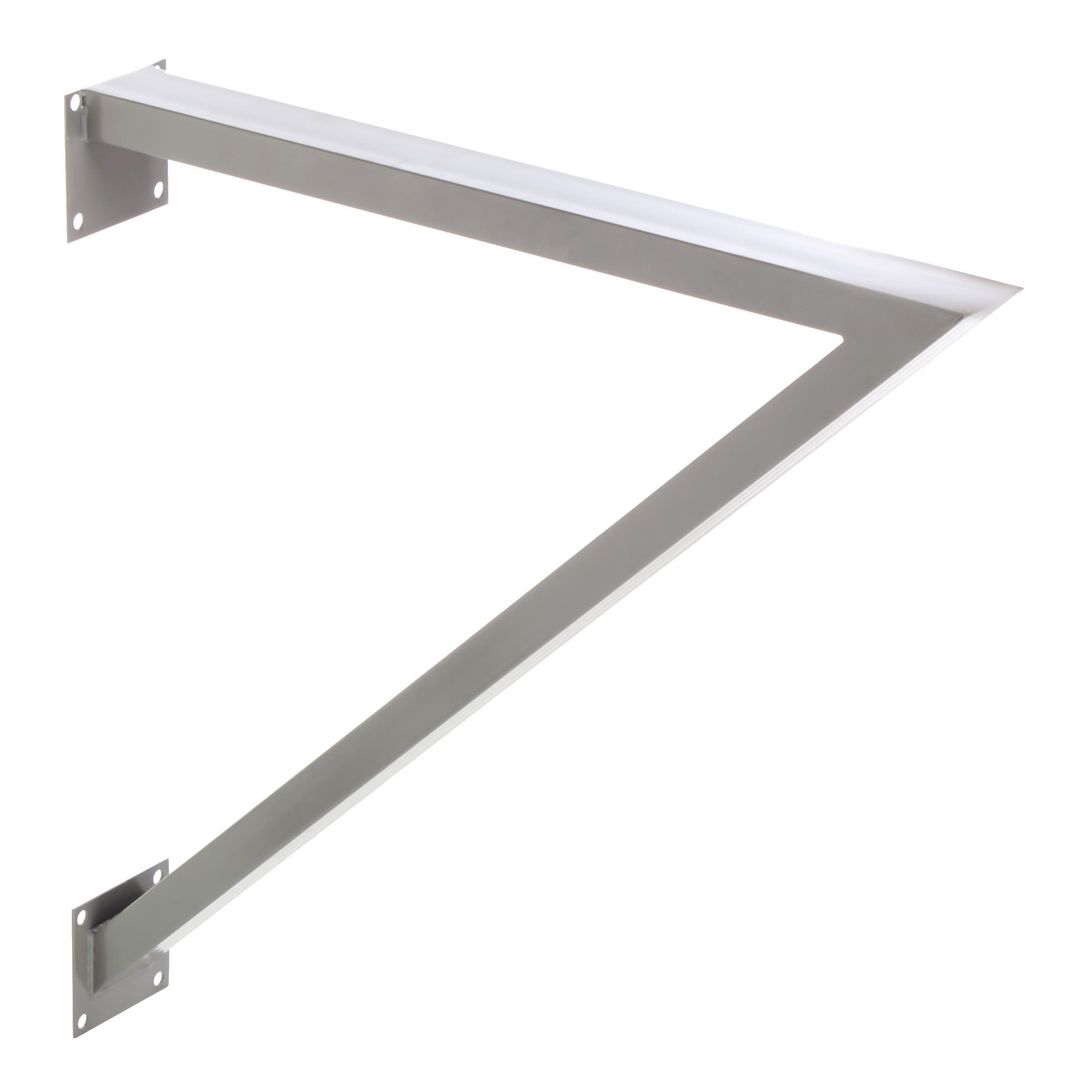 13667971 Подпорка профильная в стену, алюминий Santreyd 