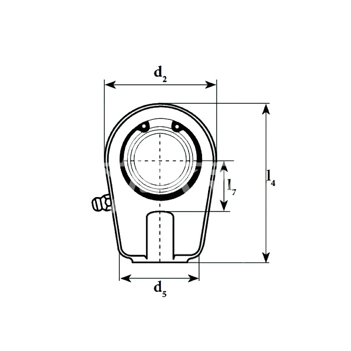IS2543 Шарнирный наконечник TAPRU525 ISKRA  - Вид №3