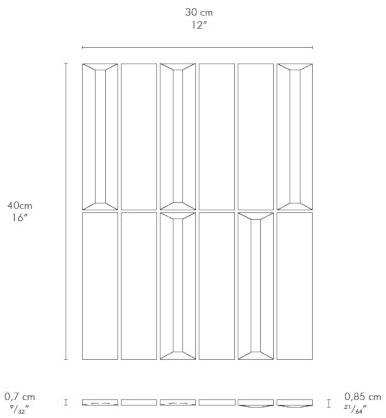 CERAMICA VOGUE Покрытие из глазурованного керамогранита Flauti sun-id-1363427 - Вид №9