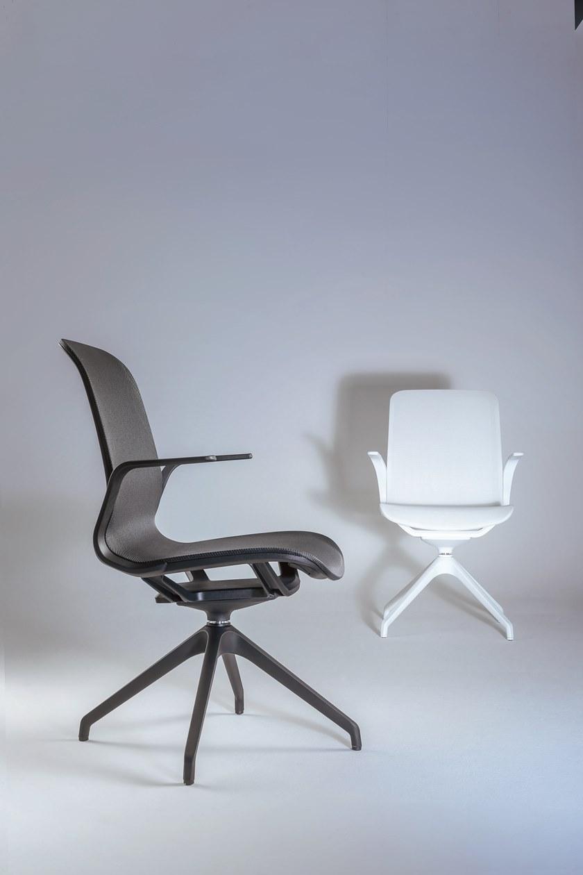 Luxy Офисное кресло руководителя с подлокотниками и высокой спинкой Smartlight 4exdi26, 4exdi28, 4exdi30, 4exdi32  - Вид №2