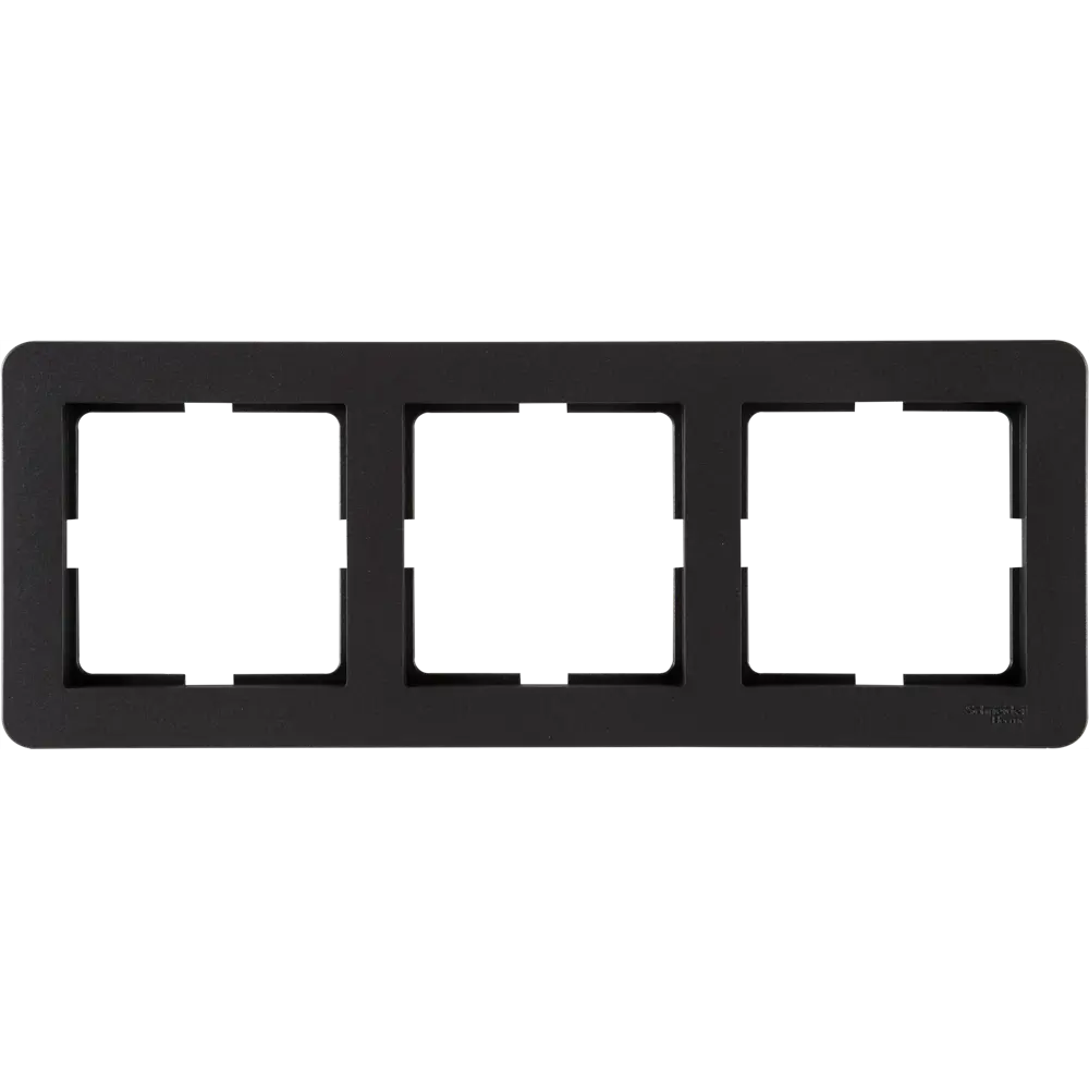 Рамка трехместная SYSTEME ELECTRIC W59 Deco для розеток и выключателей 82593338 STLM-0030831