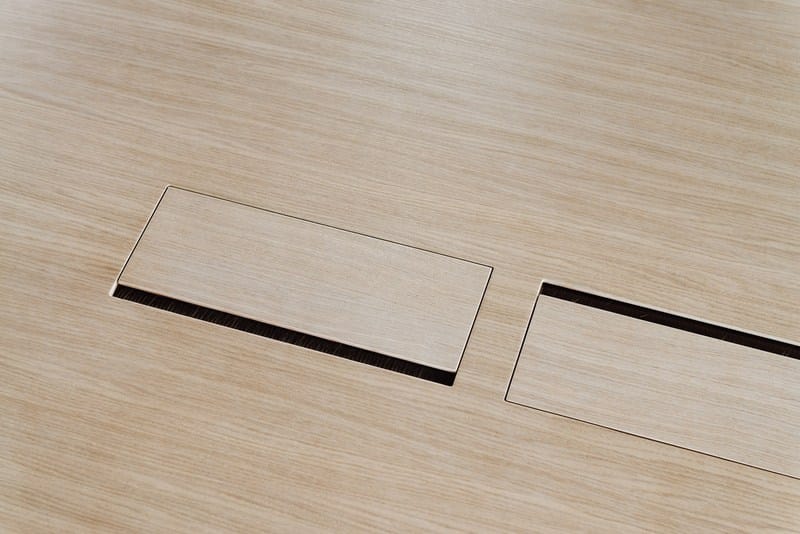 Круглый стол для совещаний из алюминия и дерева Brunner FINA ARCH-00022500 - Вид №5