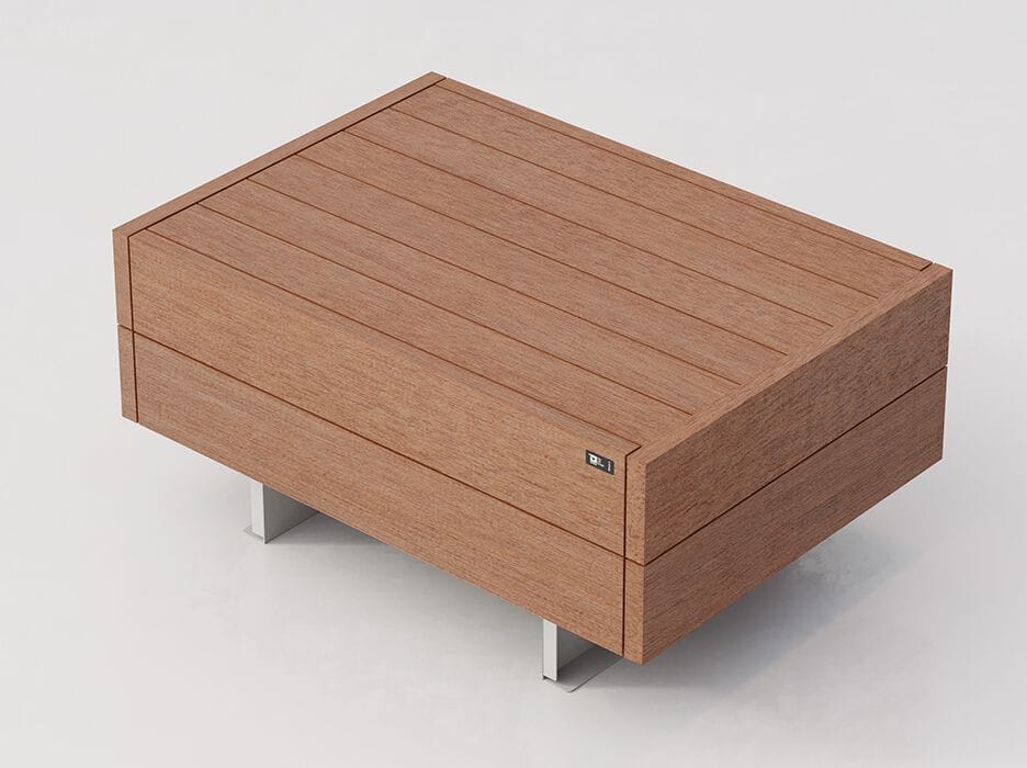 Наружное сиденье из стали и дерева DIMCAR нас ARCH-00055894