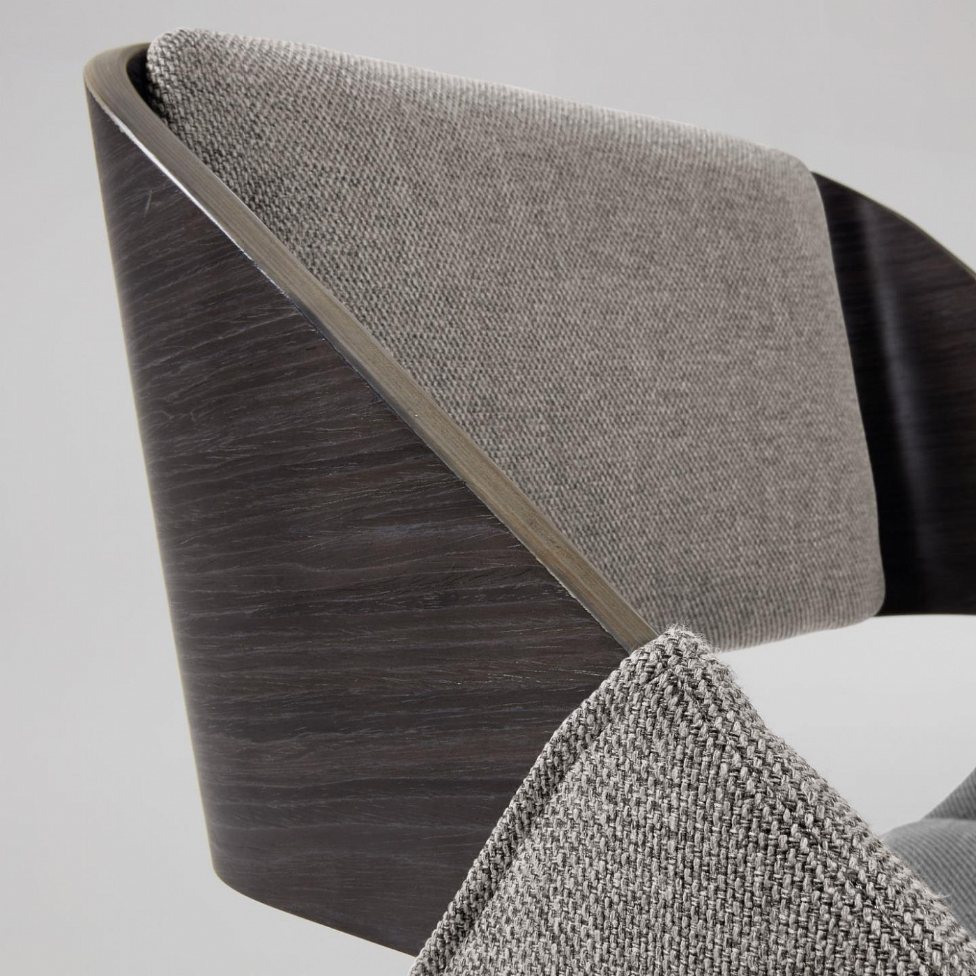 068848 Стул Herrick светло-серый La Forma Eugenie  - Вид №1