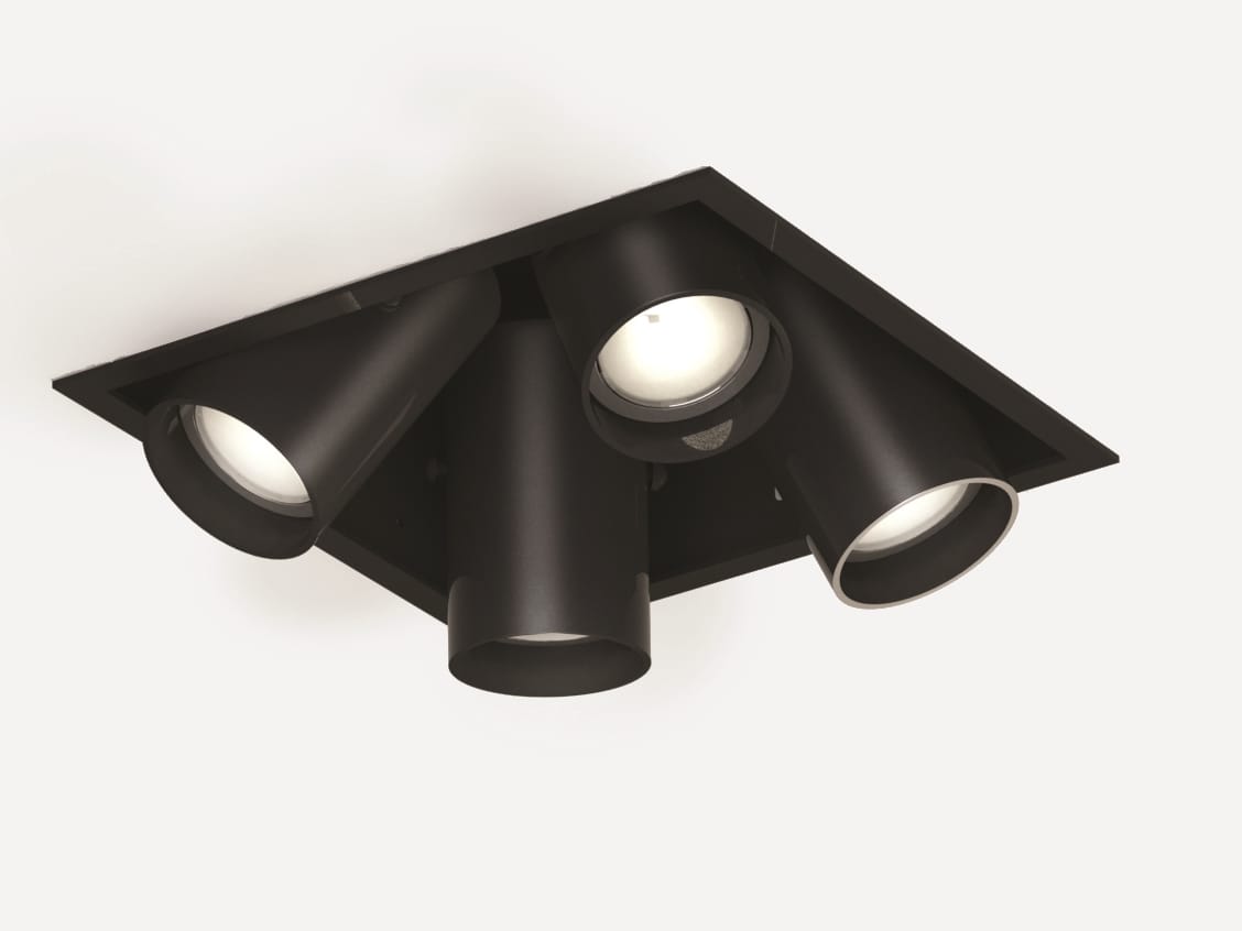 Металлический квадратный светодиодный светильник Lucifero's MINI SIGHT 4 ARCH-00103508 - Вид №1