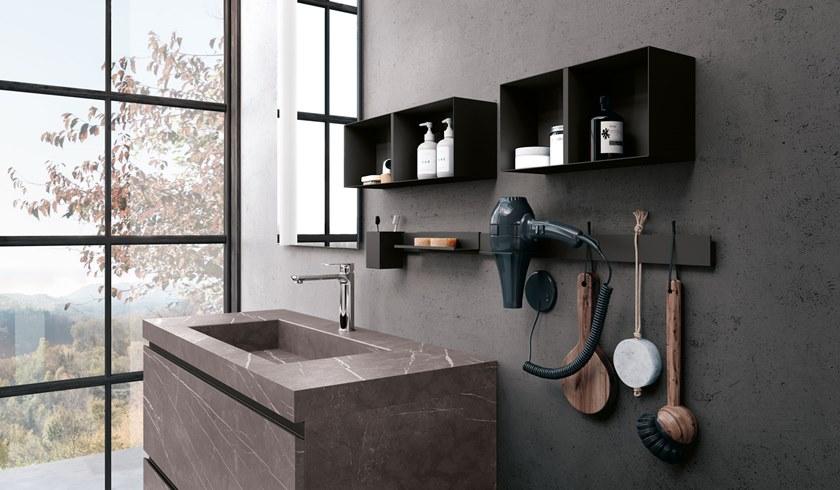 Archeda Мебель для умывальника напольная с ящиками Linea sun-id-1460035 - Вид №2