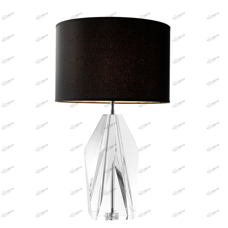 Настольная лампа Setai от Eichholtz Прозрачный 110359 EICHHOLTZ ВАЗА 061677 Прозрачный;черный 