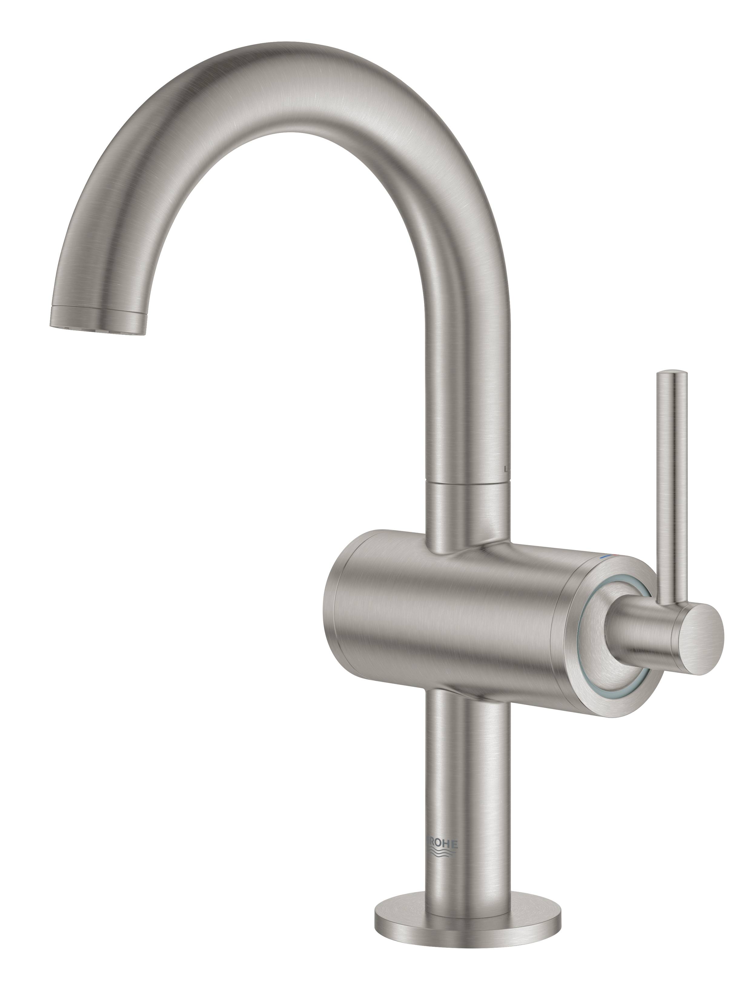 Смеситель для раковины GROHE Atrio New, суперсталь (32043DC3) - Вид №1