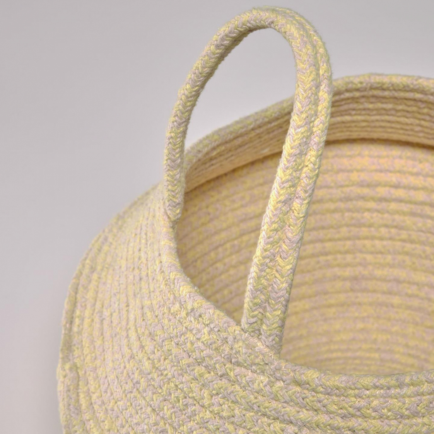 100878 Корзина из 100% хлопка бежевого цвета La Forma Sibila  - Вид №1