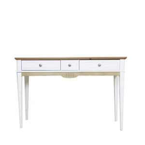 91821736 Туалетный стол Дом мебели из сосны 120x80x44.5 см цвет белый STLM-1401184