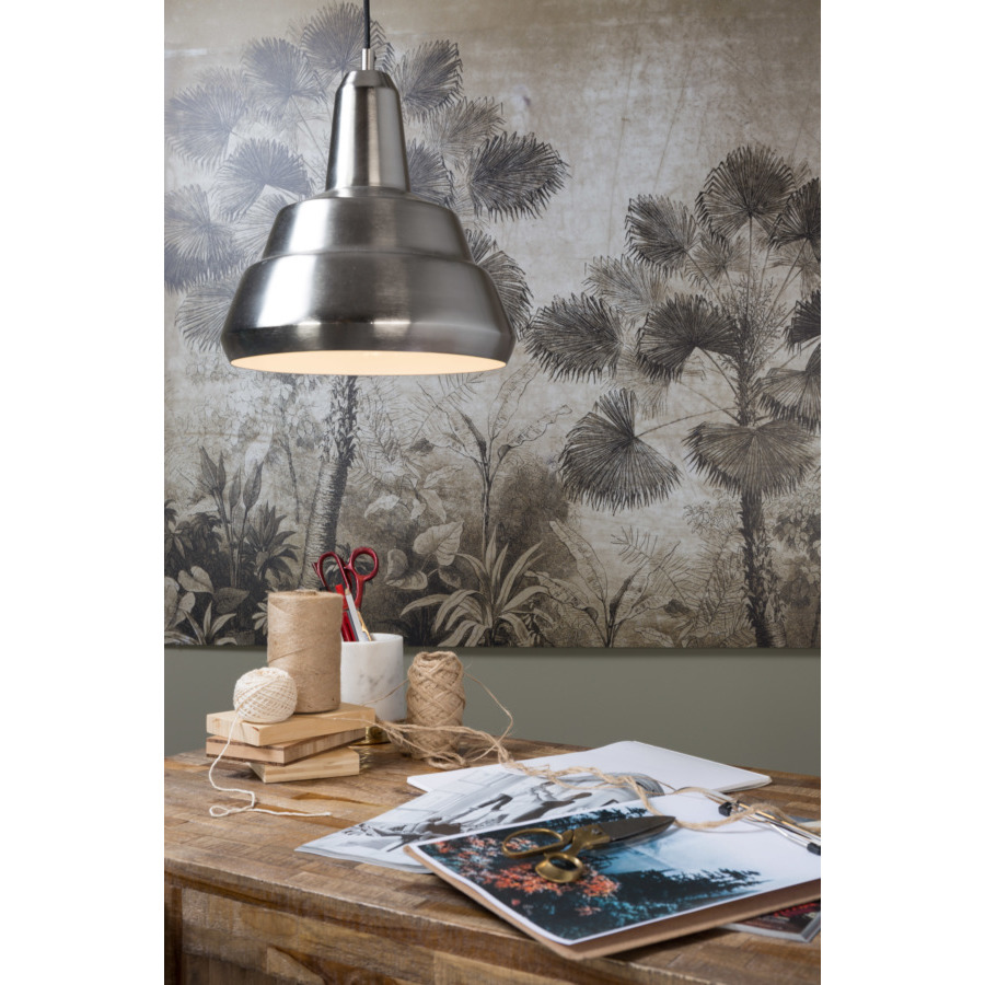 Лампа подвесная Tristan черная White Label Living 5300130 - Вид №1