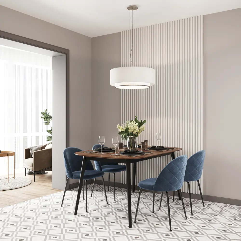 DEKOR PANEL Панель ПВХ Рейка в оттенке кашемир для стильной отделки 85486273 STLM-0063130 - Вид №5