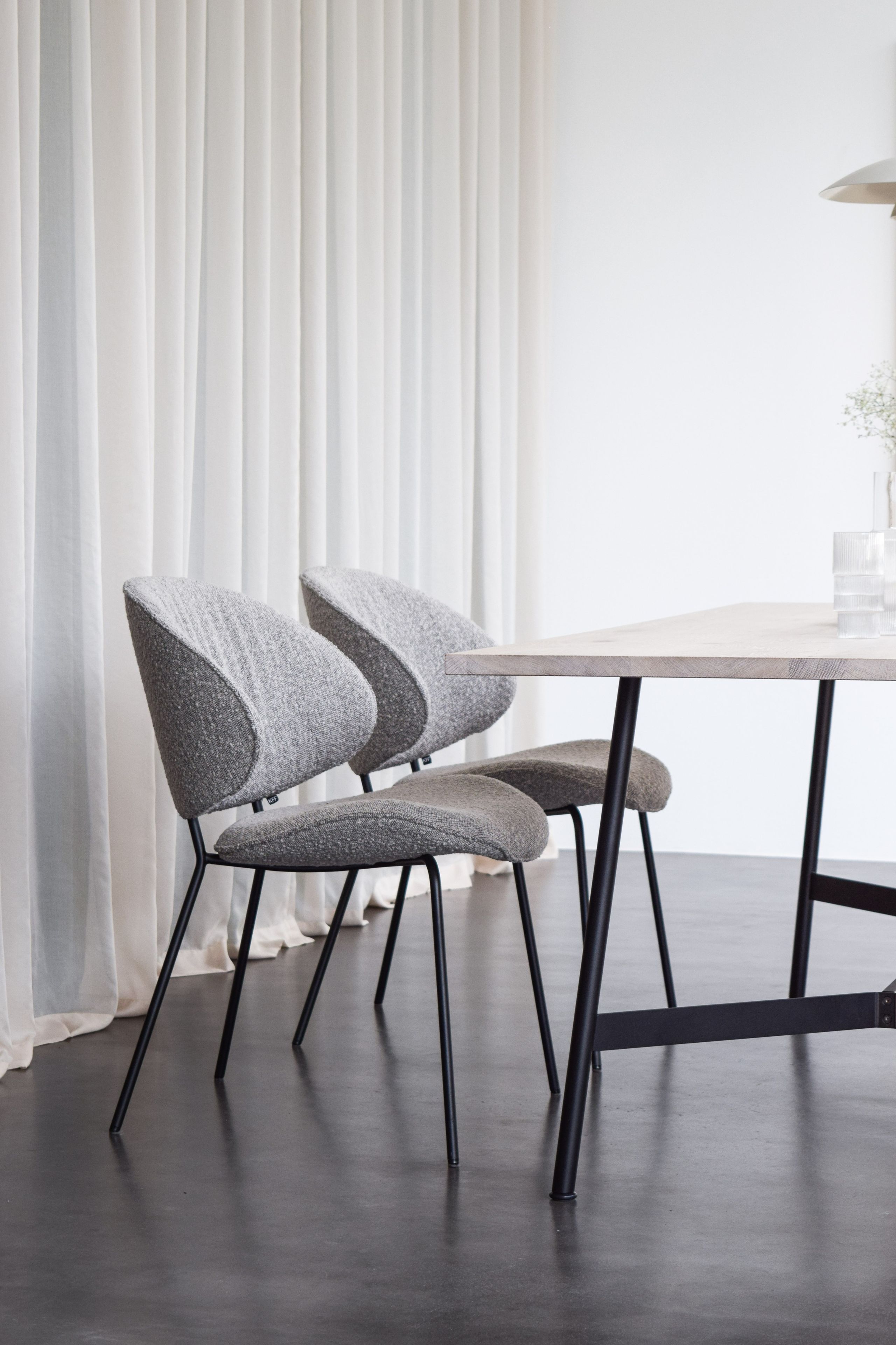 Мягкий стул из ткани KFF Alvaro ARCH-00098831 - Вид №12