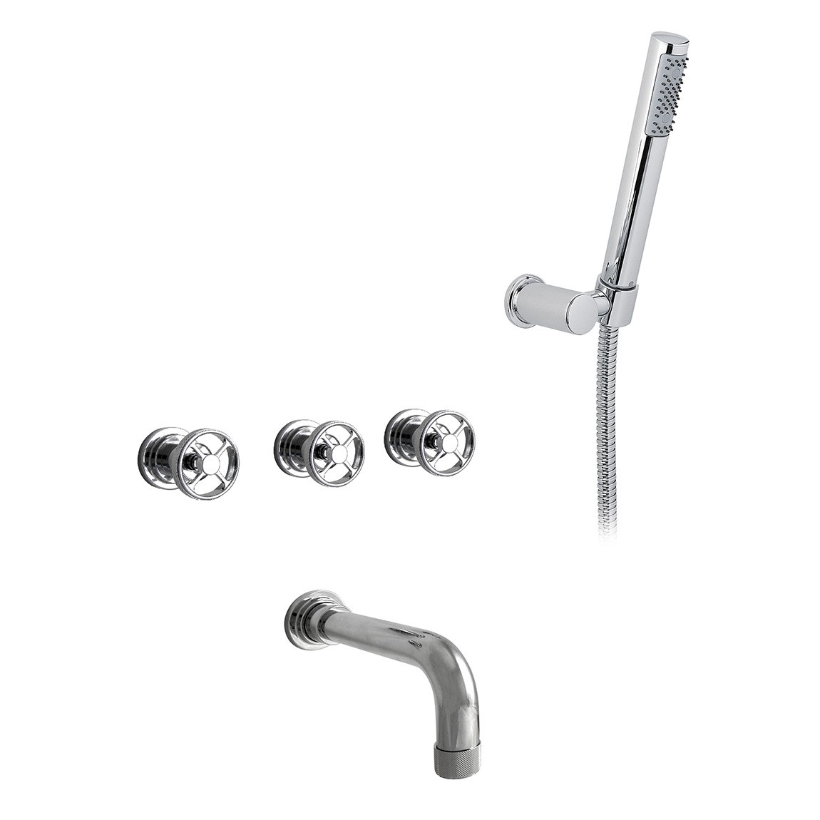 3303 ** 44 Комплект ванны с центральным изливом «парус» Nicolazzi Series Arena 