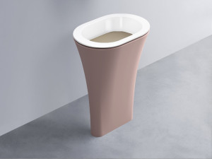 AMLA65-BL+AMPILO-AV+AMCOLO-CP Раковина Amedeo Ovale отдельностоящая cielo Enjoy + Amedeo