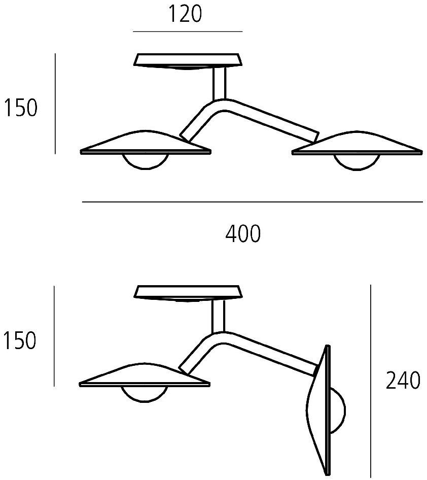 millelumen Светодиодный потолочный светильник Millelumen rising sun-id-1363685 - Вид №1