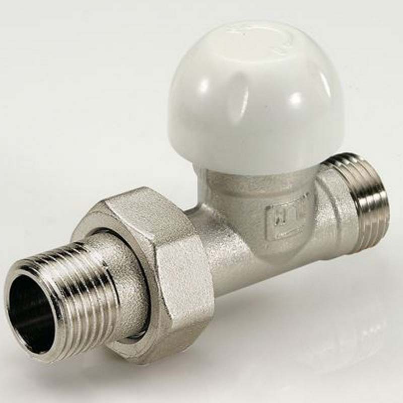 Вентиль НН для радиаторов термостатический с разъемным соединением TIEMME 1/2"-1/2"х16 3300034