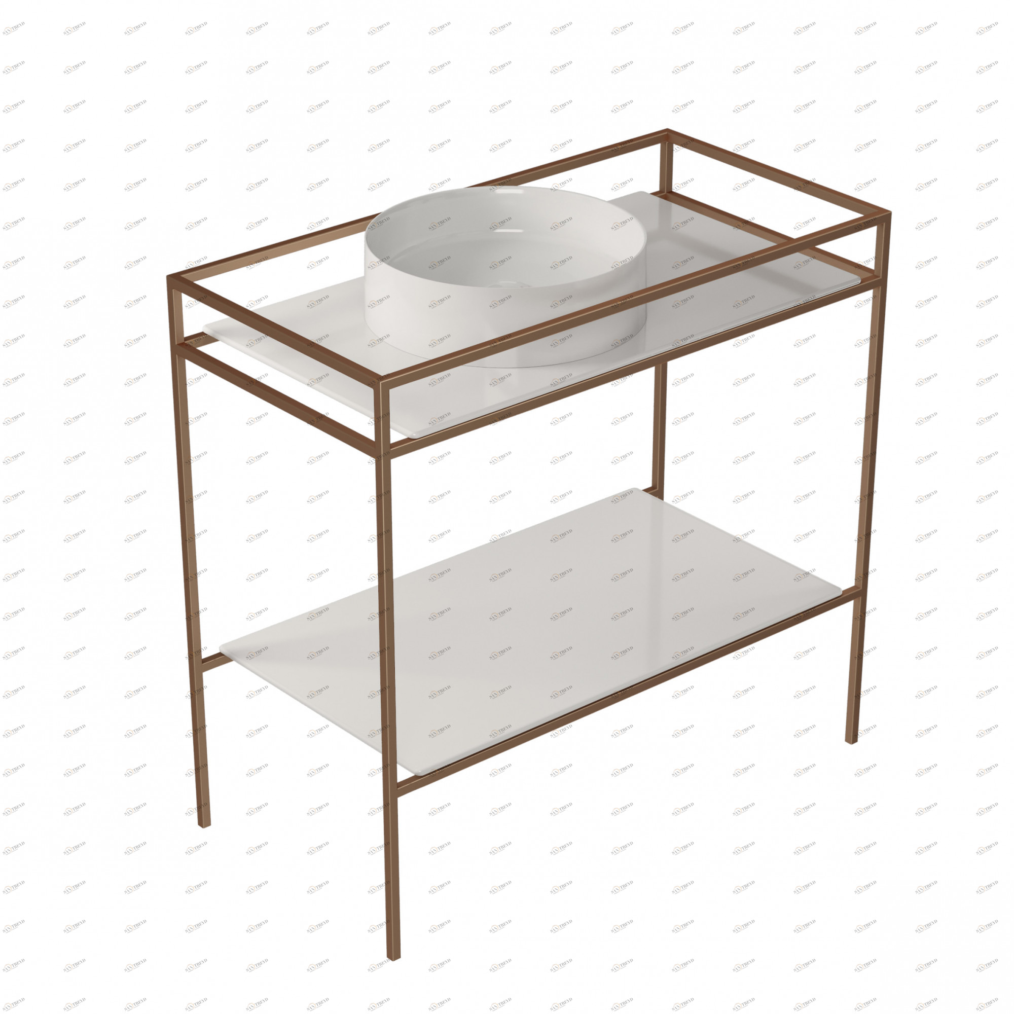 2071RA Напольная раковина стоящая овальная Galassia 