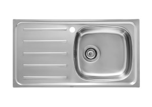 A870H40901 Frgadro d 1 cubta d acro inoxidabl и дренаж слева ROCA E