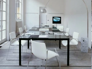 B&B Italia Project Модульный стеклянный стол для совещаний Progetto 1