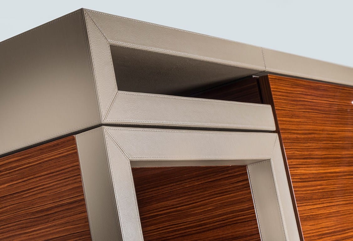 Высокий офисный шкаф из розового дерева OAK Милан ARCH-00060742 - Вид №2