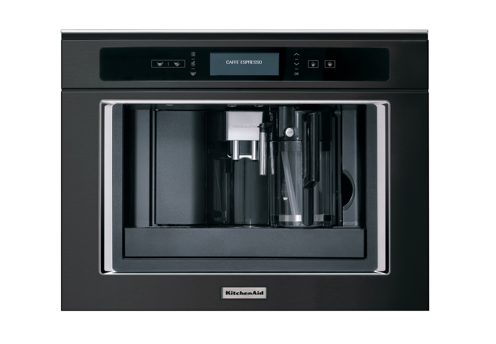 KQXXXB 45600 ВСТРОЕННАЯ КОФЕМАШИНА ИЗ ЧЕРНОЙ НЕРЖАВЕЮЩЕЙ СТАЛИ 60 СМ KitchenAid 